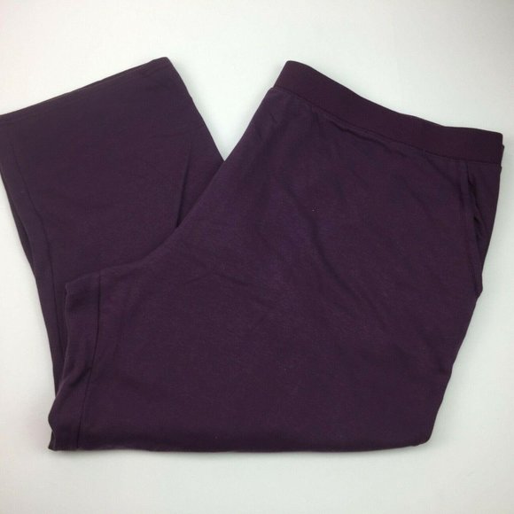 Terra & Sky Women's Purple Fleece Active Sweat 5X - Picture 5 of 9